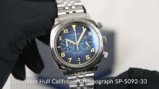 Spinnaker Hull California Chronograph SP-5092-33