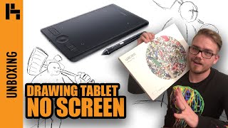 WACOM INTUOS PRO Drawing Tablet Unboxing / Review