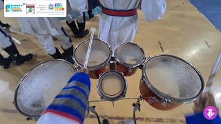 Tenor Drum Cam: Hallyson Felipe - Banda Marcial Ginásio Pernambucano | CONCURSO DA ABANFARE PE 2024