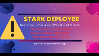 Stark Deployer - Deploy Contracts on Starknet with Ease