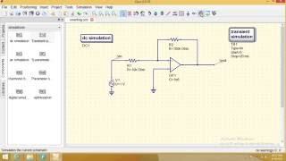 qucs programming : inverting amplifier response by positive feedback