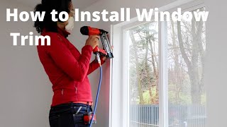 DIY Guide: Step-by-Step Installation of Modern Window Trim - Thrift Diving