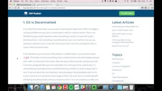 #3 Git vs. Subversion - Git for WordPress Developers