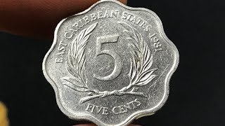 1981 East Caribbean States 5 Cents Coin • Values, Information, Mintage, History, and More