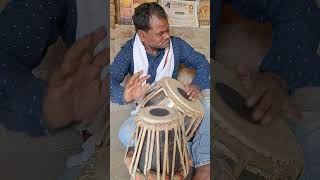 Subscribe 🙏 विदर्भाचे अंध कलाकार अरुण भाऊ जंजाळ तबला वादक #youtubeshort #tabla