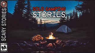 4 Unsettling Solo Camping Stories | Rain & Haunting Ambience