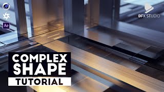 Complex 3D Shape | Cinema 4D,Octane TUTORIAL