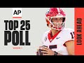 College Football Week 1 AP Top 25 Look Ahead: Where will Notre Dame, Oregon land?