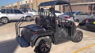 Crossfire 400cc UTV Low high Range CREW configuration 4wd Side By Side 4 seat capcity