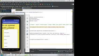 24 Android app development tutorial | Spinner/Drop Down|alert Dialog |Date Picker | Progress bar