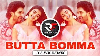 Butta Bomma Remix DJ JYK | Allu Arjun | Ala Vaikunthapurramuloo | Telugu DJ Songs 2020