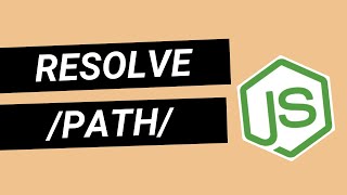 Resolve path with Node.js