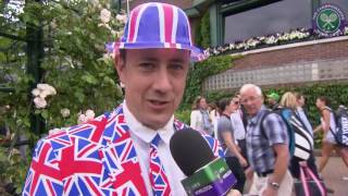 Wimbledon super fan notches up 18 outings at The Championships