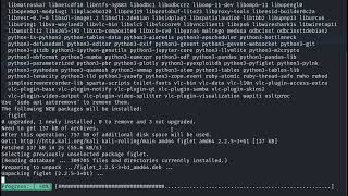Installing figlet | figlet | Linux
