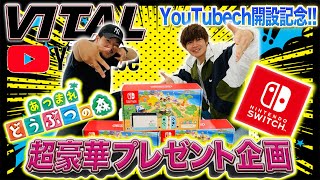 【超豪華プレゼント企画】スイッチ\u0026あつ森 プレゼント！新YouTuberVITAL初配信！！#VITAL#バイタル#プレゼント企画#スイッチ#あつ森