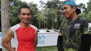 Sapirin Sumping, pemenang tempat ke-2 kategori 36km MMTF 2018