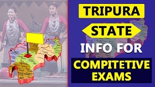 Tripura State Information Details for Competitive Exams | GK | Quiz | Indian States Info 26