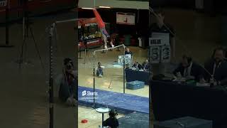 Ryan Vanichtheeranont 14.1 on High Bar - Ohio State at Illinois Men's Gymnastics 3/16/24 #highbar