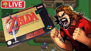 Playing Zelda SNES for the 1st time 🔴Full Stream🔴 (10-22)