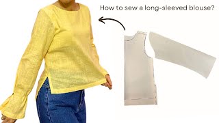 No one told you that sewing sleeves this way is so cute than you think.