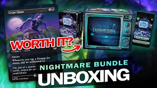 Is The Duskmourn Nightmare Bundle Worth It? Unboxing Magic the Gathering