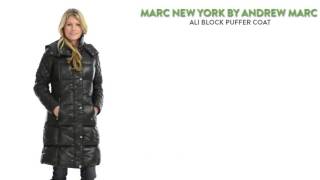 Marc New York by Andrew Marc Ali Block Puffer Coat (For Women)