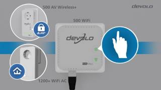 devolo WiFi Clone und Move Technology (500 - 1200+ WiFi)