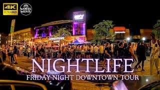 Exploring Ottawa's Vibrant Friday Nightlife | 4K Bar District Walk Tour