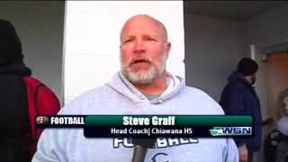 Coach Steve Graff - Chiawana Football - Postgame vs GK