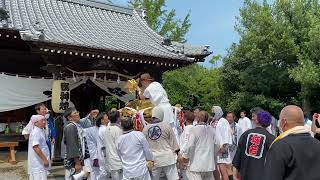 令和5年　城原天満社夏季大祭　宮出し