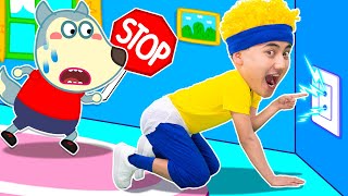 Boo Boo Song 😭 No No It's Dangerous! | Safety Tips for Kids | Wolfoo Song - Nursery Rhymes