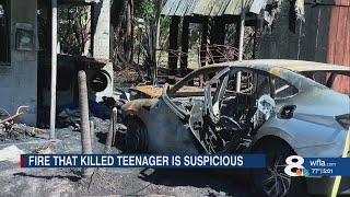 St. Pete Police investigate 'suspicious' fire after teen killed