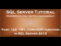 TRY CONVERT function in SQL Server 2012