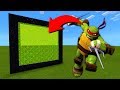 How To Make A Portal To The Teenage Mutant Ninja Turtles Dimension in Minecraft!