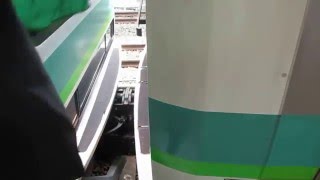 常磐線　E231系　快速上野行き　我孫子駅　切り離し