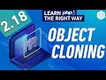 PHP - Object Cloning & Clone Magic Method - Full PHP 8 Tutorial