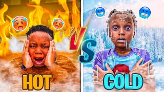 FAMILY Play HOT VS COLD In SNOW, What Happens Is Shocking | The Beast Family
