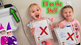 Elf on the Shelf - Finding Their Top Secret Christmas Wish Lists! (ALexa)