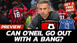 PREVIEW: Is This Gary O’Neil’s Swan Song? Under-Achieving Everton Return To Face Buoyant Bournemouth