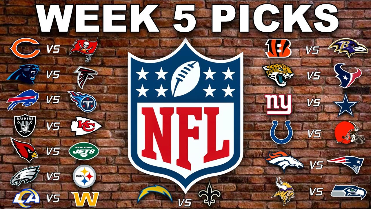 Nfl Week 5 Picks Youtube