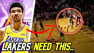 Lakers Drafting 7'0 ATHLETIC FREAK Center with 17th Pick? | Kel'el Ware vs Zach Edey for Lakers!
