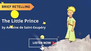 The Little Prince by Antoine de Saint-Exupéry audiobook short story in English subtitles paraphrase