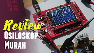 review cara menggunakan osiloskop mini digital dso138 #osiloskop #circuit