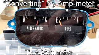 Amp Meter to Volt Meter Conversion - DIY Step by Step