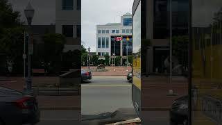 Main Street, Downtown Moncton NB, City Hall, July 2023