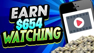 Make $654 Just by Watching Videos For 1 Hour - WORLDWIDE (Make Money Online 2022)