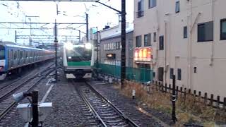 相鉄10000系10706編成 各停湘南台行発車\u0026埼京線E233系7000番台ハエ130編成 特急新宿行到着　二俣川駅