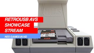 RetroUSB AVS Console Showcase - NES games in HD