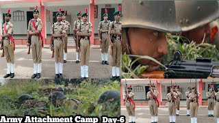 Army Attachment Camp 💂🪖 (Day-6)