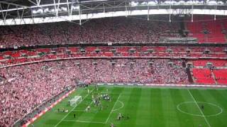 Stoke City Delilah victory song Wembley FA Cup Semi-final vs Bolton April 17 2011